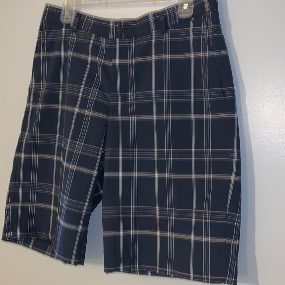 Dri-fit type flat front shorts